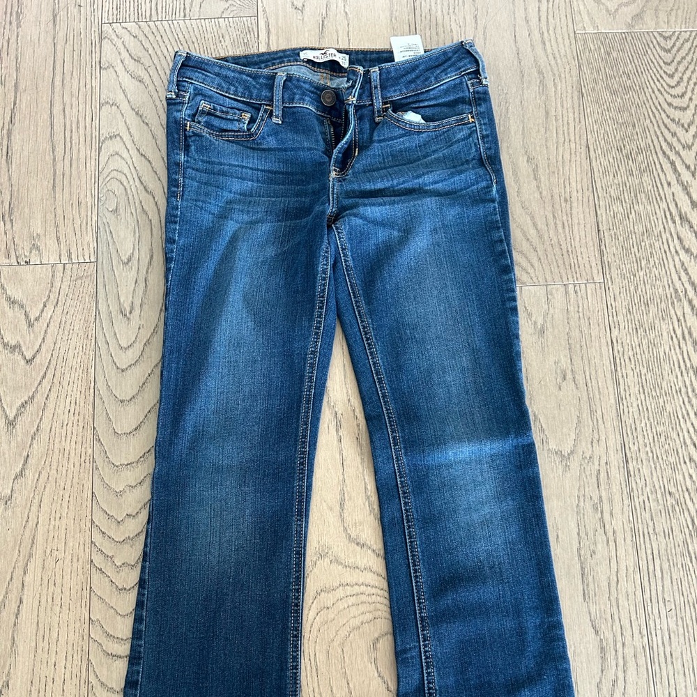 Hollister Dark Blue Flare Jeans